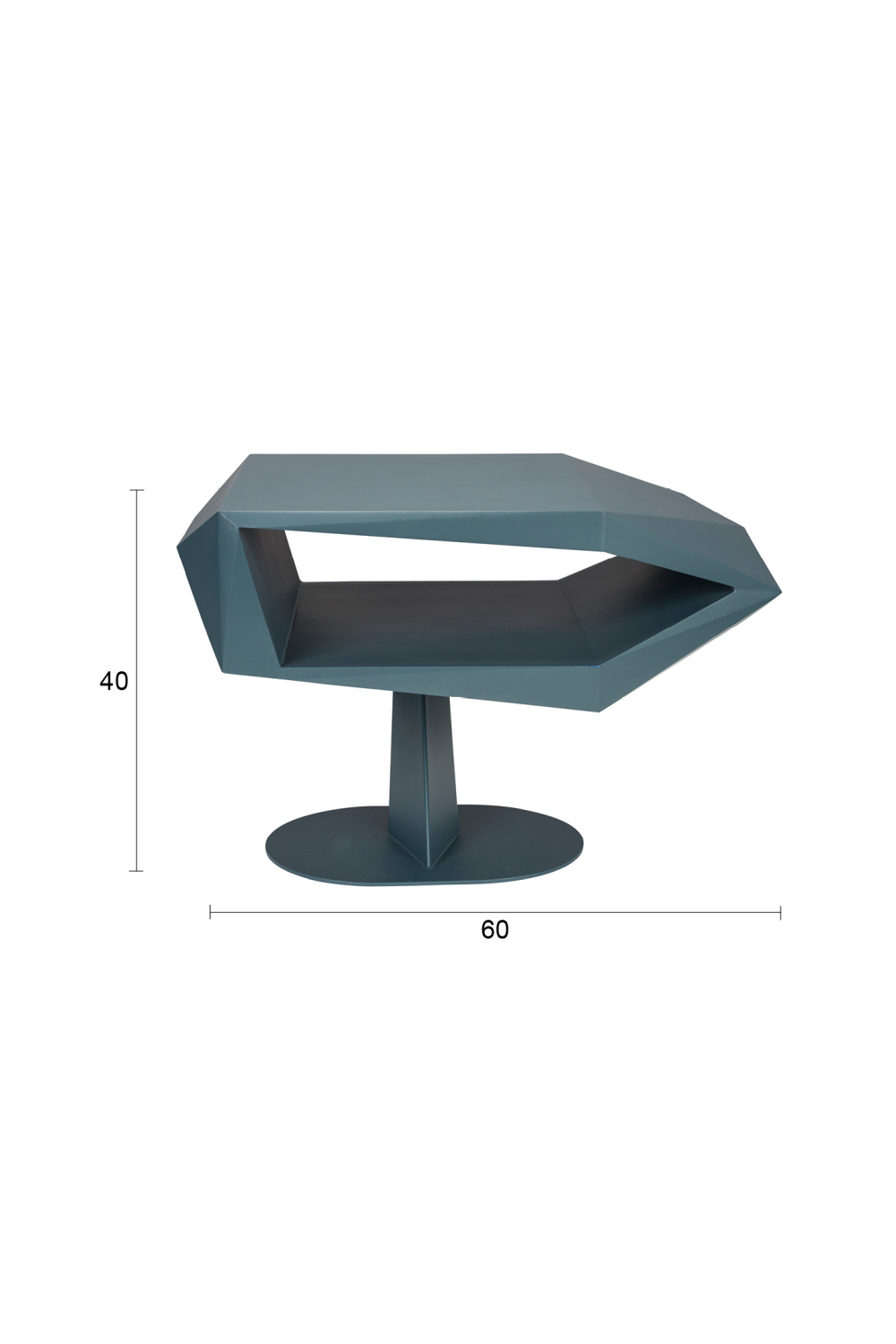 Table d'appoint géométrique moderne