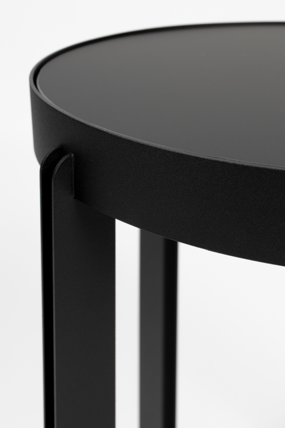 Table d'appoint à piétement croisé