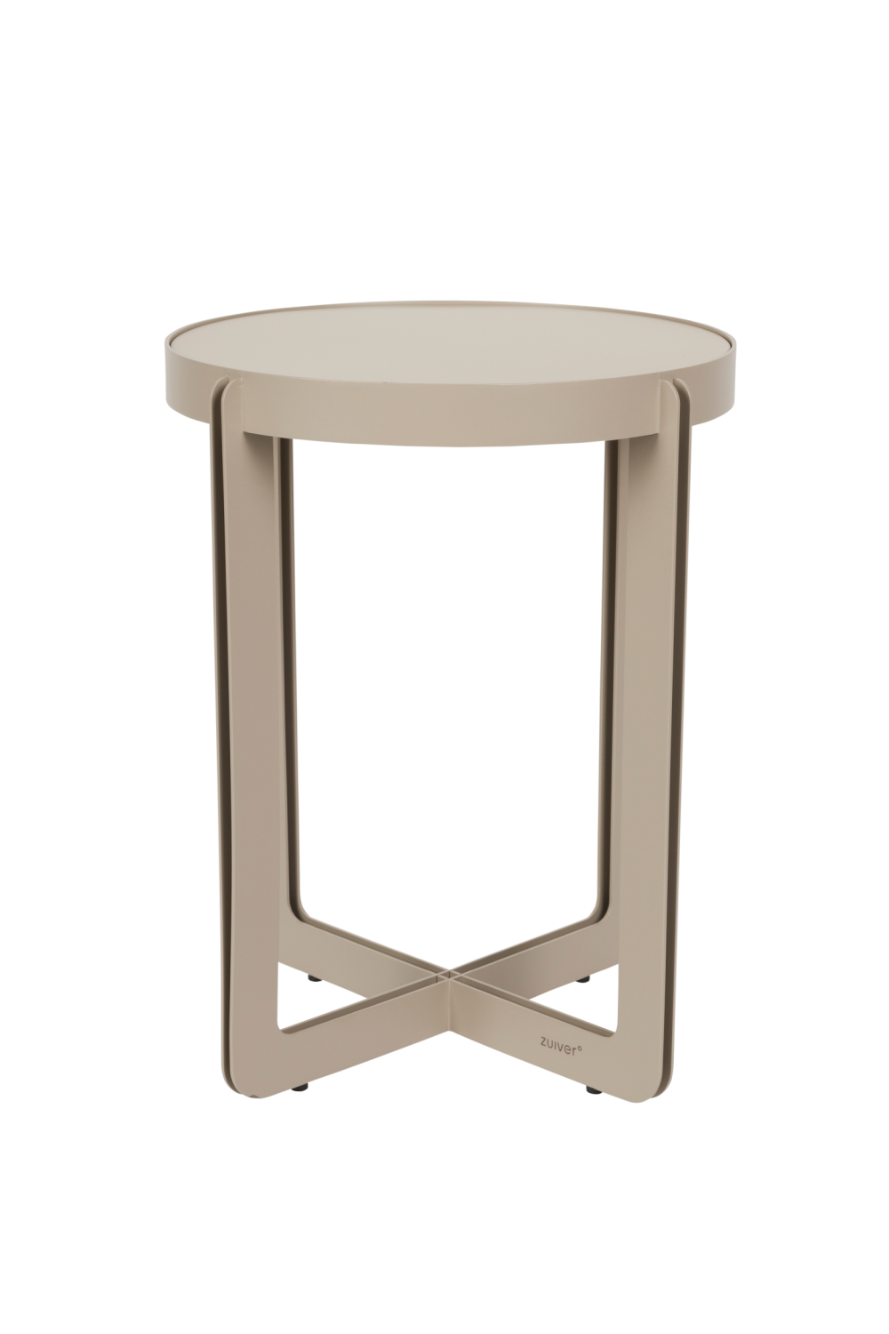Table d'appoint à piétement croisé
