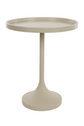Table d'appoint ronde à piedestal