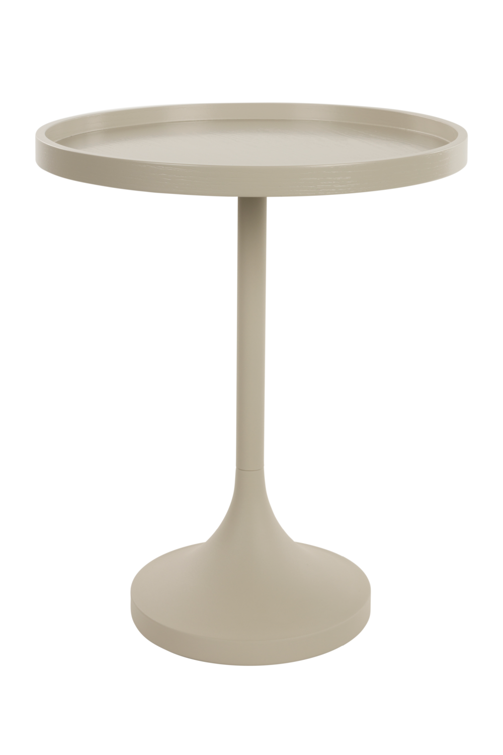 Table d'appoint ronde à piedestal