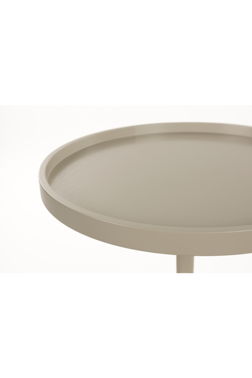 Table d'appoint ronde à piedestal