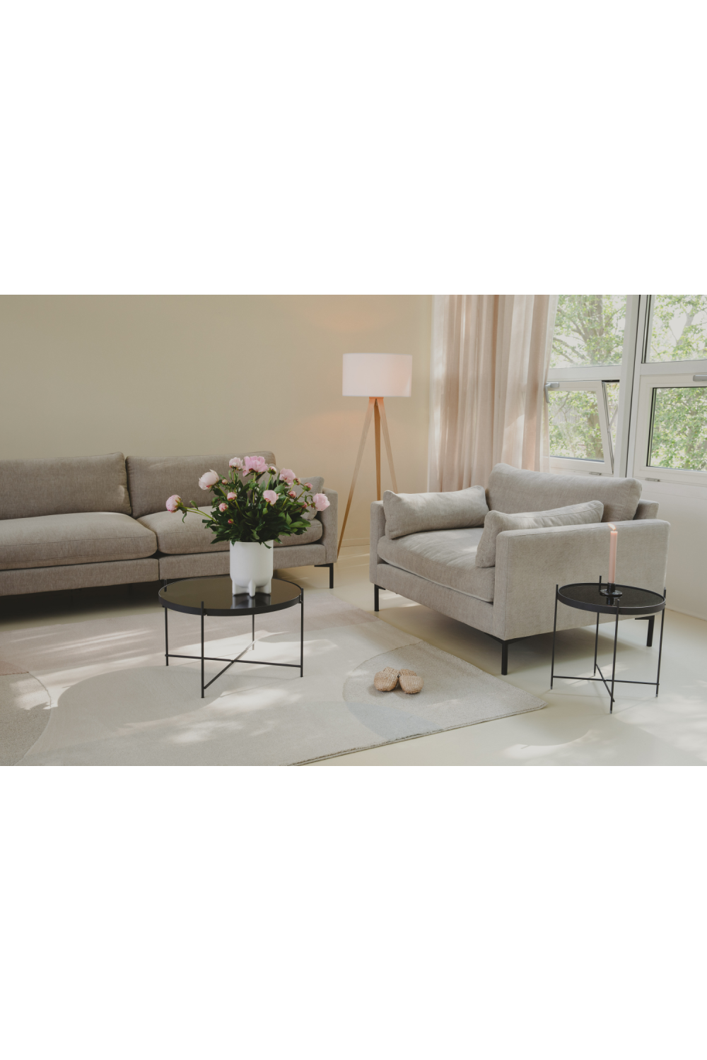 Table d'appoint ronde (S)