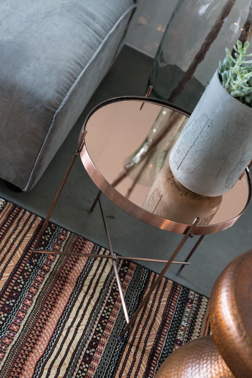 Table d'appoint ronde (S)