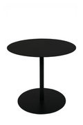 Table d'appoint ronde noire (M)
