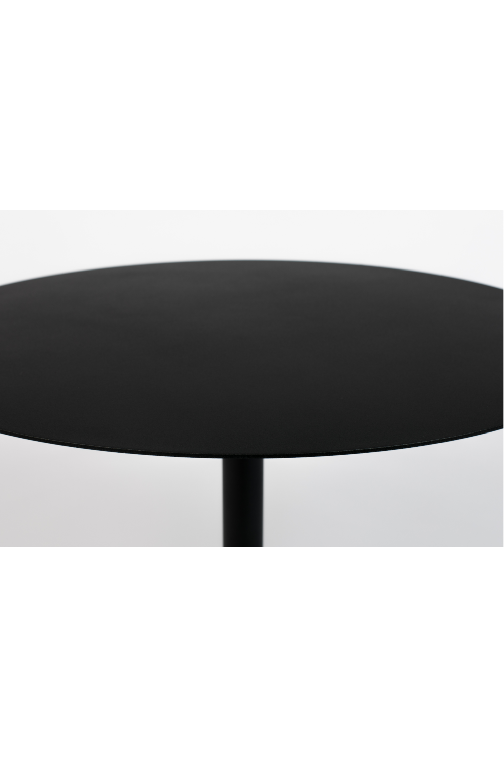Table d'appoint ronde noire (M)