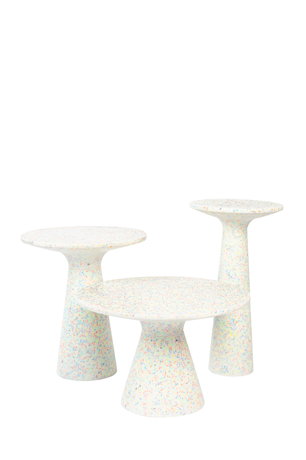 Table basse piédestal intérieure/extérieure