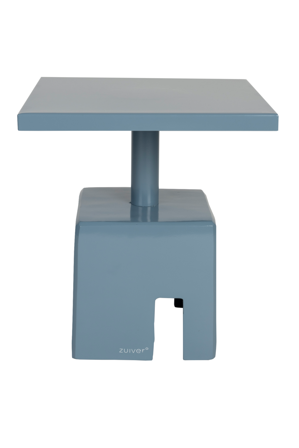 Table d'appoint carrée en fer