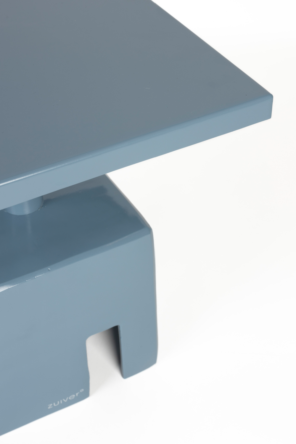 Table d'appoint carrée en fer